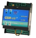 GSM RELÉ 3 - SOLAR (2tepl, 2DIn, 2DOut, nap. 12V)