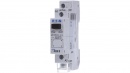 Relay in socket for DIN rail (coil 230V AC, 1x10A contact)