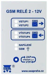 čelíčko GSM-RELE2-12V