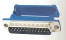 Konektor CANON samořezný pro plochý kabel - vidlice x zásuvka