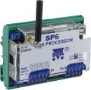  SP6 verze 2 DIN SMS procesor (8+1DIn, 8DOut, nap. 8-30V)